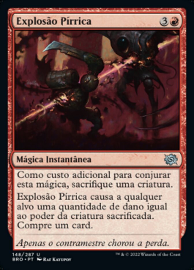 Explosão Pírrica / Pyrrhic Blast - Magic: The Gathering - MoxLand