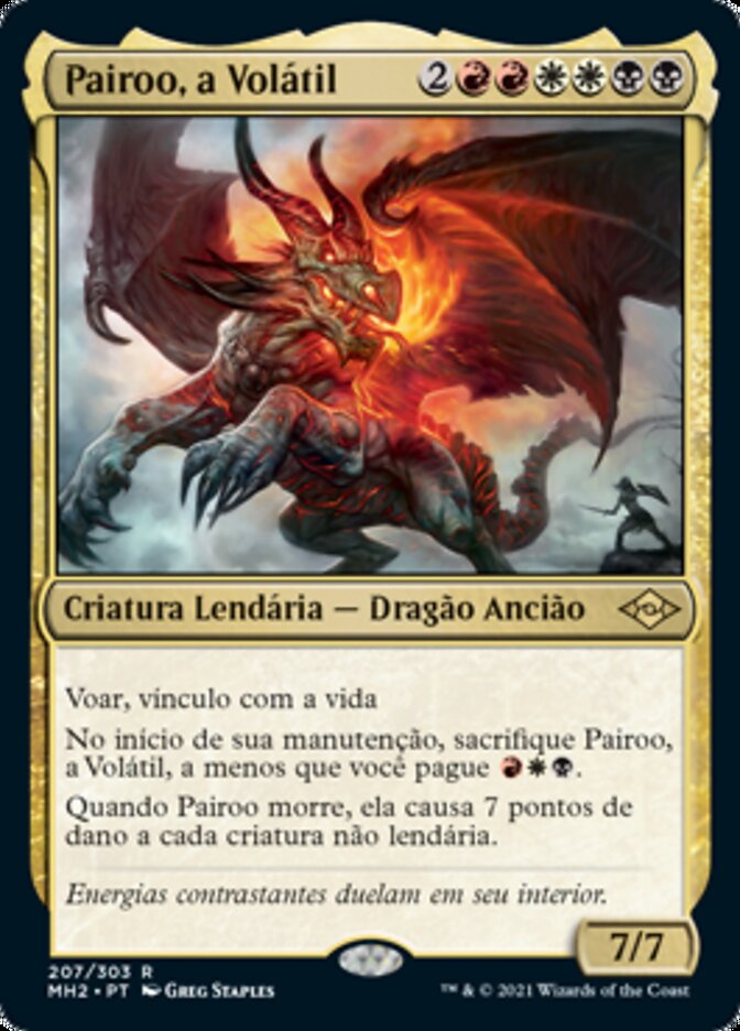 Pairoo, a Volátil / Piru, the Volatile - Magic: The Gathering - MoxLand