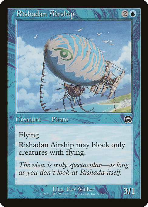 Dirigível de Rishada / Rishadan Airship - Magic: The Gathering - MoxLand