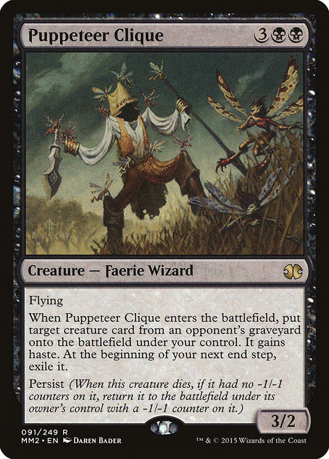 Facção Titeriteira / Puppeteer Clique - Magic: The Gathering - MoxLand