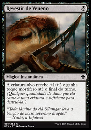 Revestir de Veneno / Coat with Venom - Magic: The Gathering - MoxLand