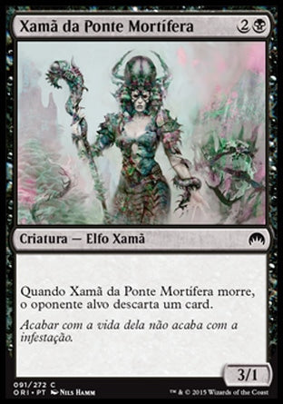 Xamã da Ponte Mortífera / Deadbridge Shaman - Magic: The Gathering - MoxLand