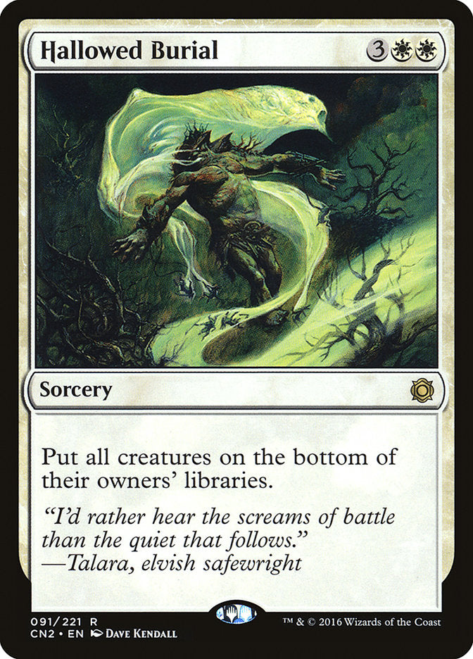 Funeral Glorificado / Hallowed Burial - Magic: The Gathering - MoxLand