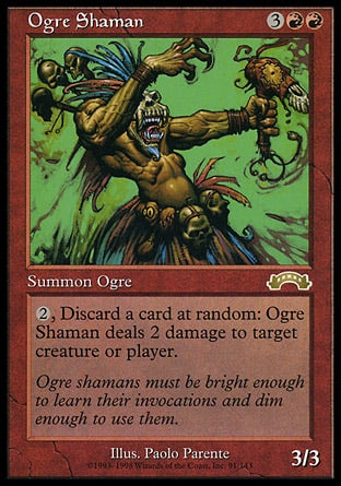 Xamã dos Ogres / Ogre Shaman - Magic: The Gathering - MoxLand