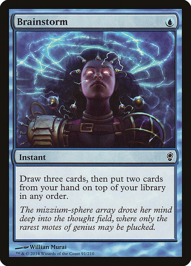 Tempestade Cerebral / Brainstorm - Magic: The Gathering - MoxLand