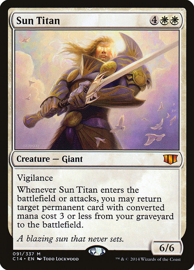 Titã de Sol / Sun Titan - Magic: The Gathering - MoxLand