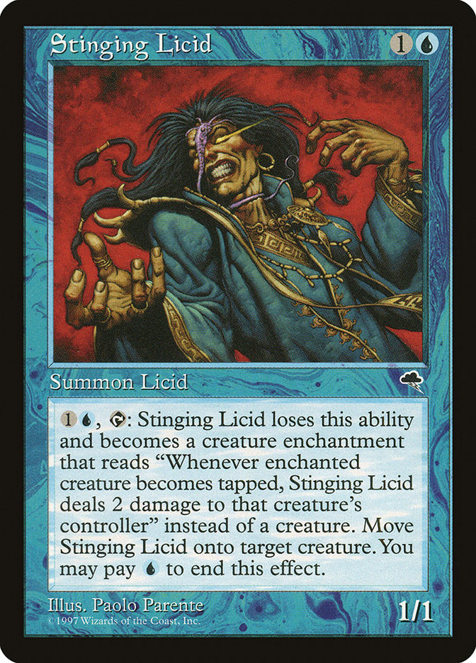 Lícide Urticante / Stinging Licid - Magic: The Gathering - MoxLand