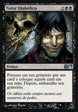 Tutor Diabólico / Diabolic Tutor - Magic: The Gathering - MoxLand