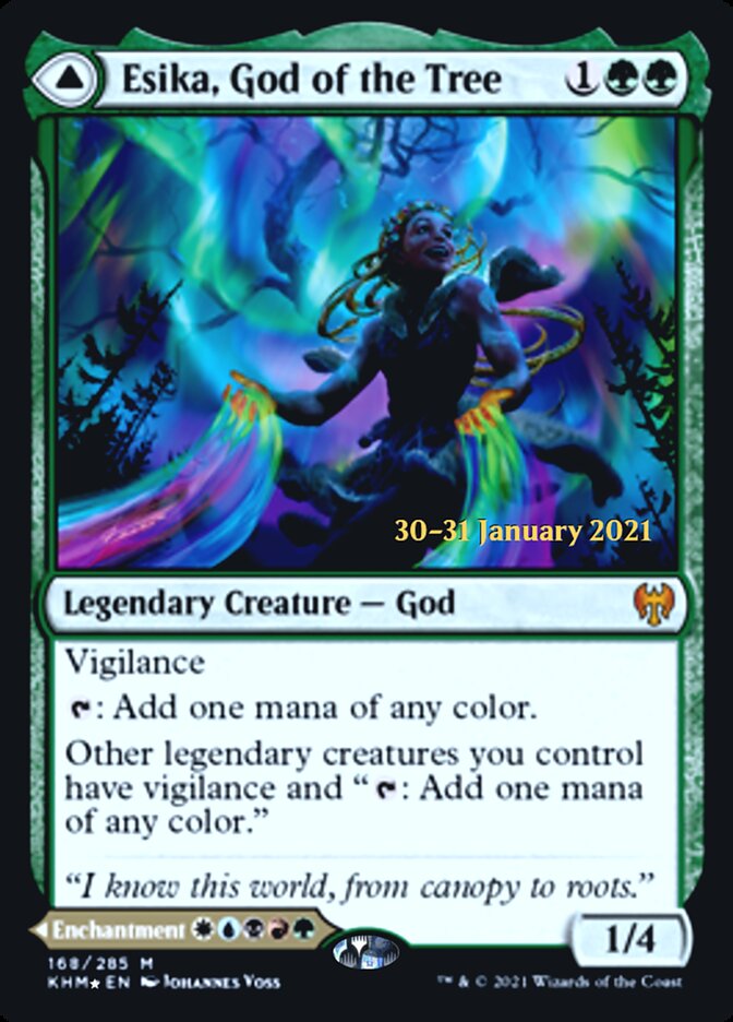 Esika, Deusa da Árvore / Esika, God of the Tree - Magic: The Gathering - MoxLand