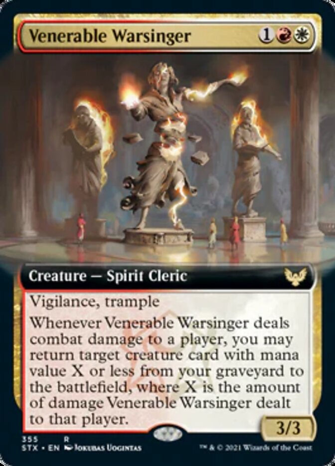 Belicantora Venerável / Venerable Warsinger - Magic: The Gathering - MoxLand