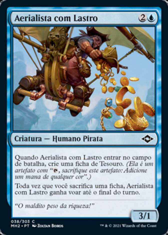 Aerialista com Lastro / Burdened Aerialist - Magic: The Gathering - MoxLand