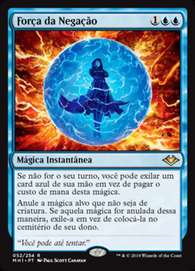 Força da Negação / Force of Negation - Magic: The Gathering - MoxLand