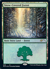 Floresta da Neve / Snow-Covered Forest - Magic: The Gathering - MoxLand