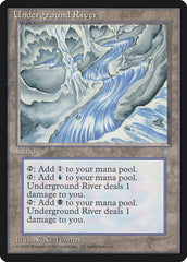 Rio Subterrâneo / Underground River - Magic: The Gathering - MoxLand