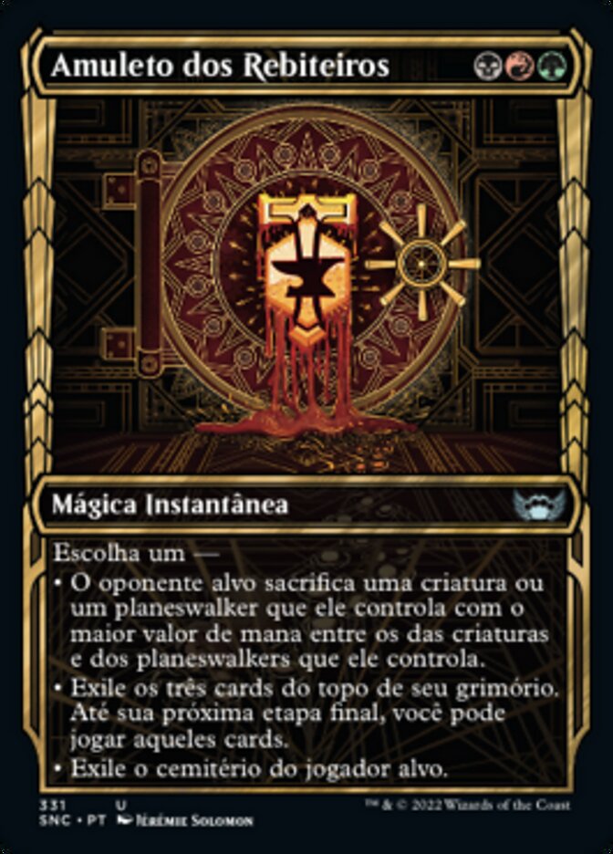 Amuleto dos Rebiteiros / Riveteers Charm - Magic: The Gathering - MoxLand