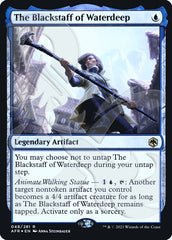 O Cajado Negro de Águas Profundas / The Blackstaff of Waterdeep - Magic: The Gathering - MoxLand