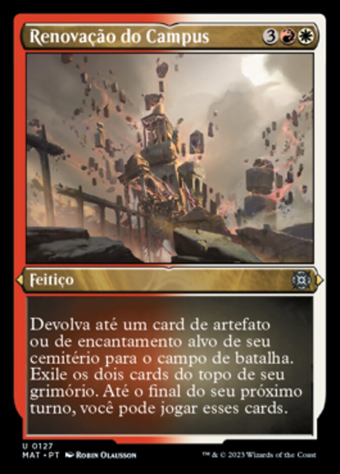 Renovação do Campus / Campus Renovation - Magic: The Gathering - MoxLand