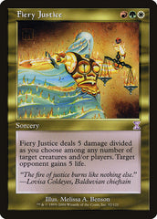 Justiça Flamejante / Fiery Justice - Magic: The Gathering - MoxLand