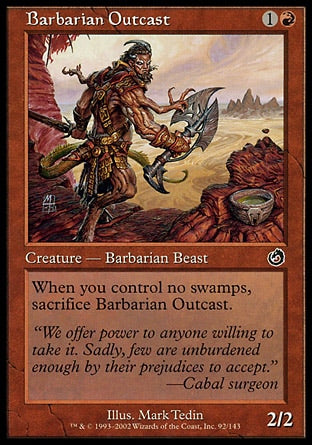 Bárbaro Exilado / Barbarian Outcast - Magic: The Gathering - MoxLand