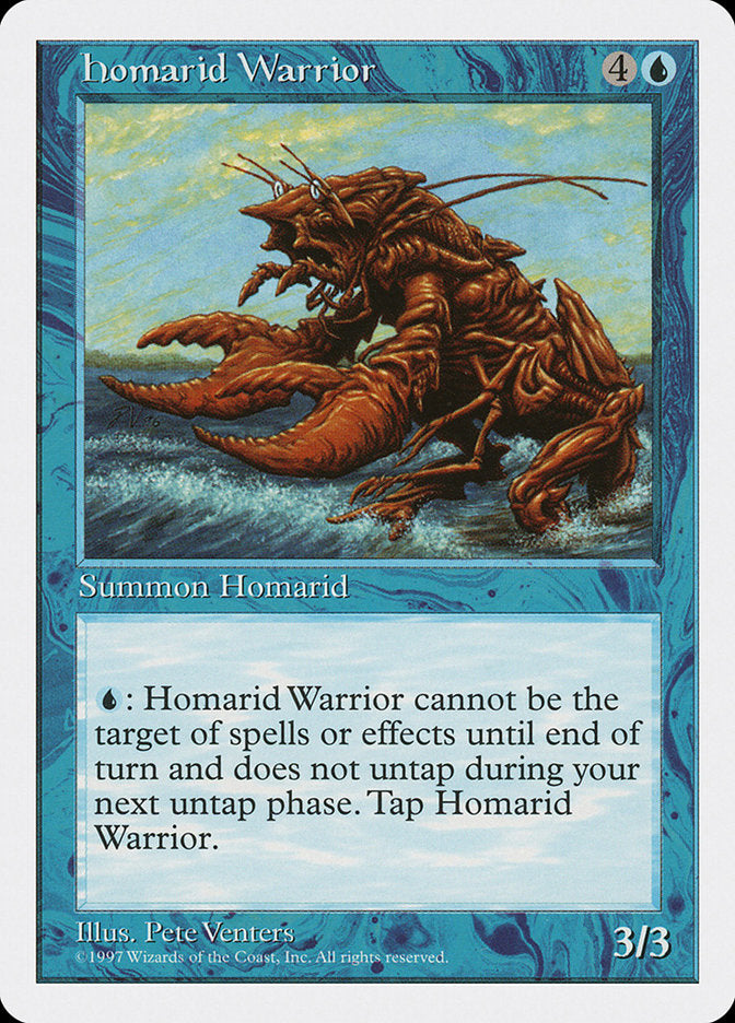 Guerreiro Homárida / Homarid Warrior - Magic: The Gathering - MoxLand