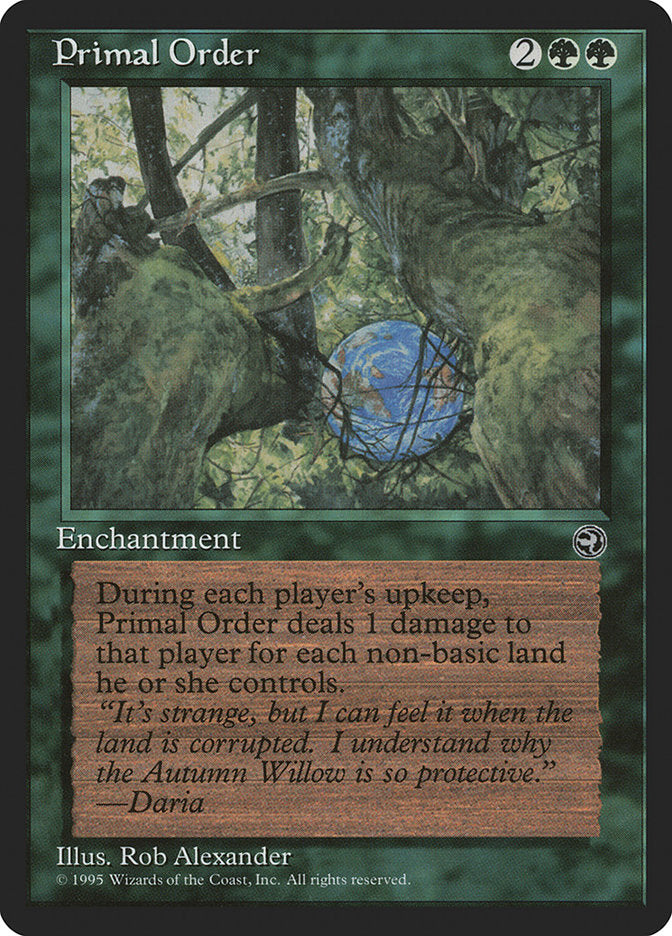 Ordem Primordial / Primal Order - Magic: The Gathering - MoxLand