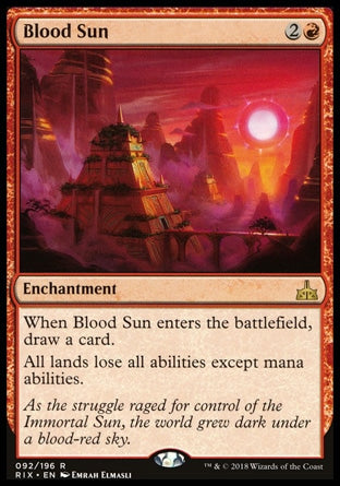 Sol Sangrento / Blood Sun - Magic: The Gathering - MoxLand