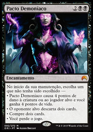 Pacto Demoníaco / Demonic Pact - Magic: The Gathering - MoxLand