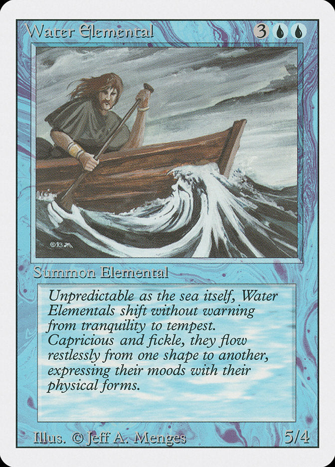 Elemental da Água / Water Elemental - Magic: The Gathering - MoxLand