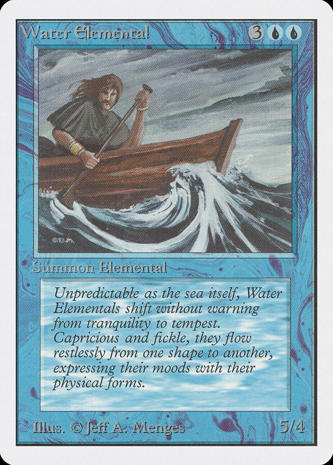 Elemental da Água / Water Elemental - Magic: The Gathering - MoxLand