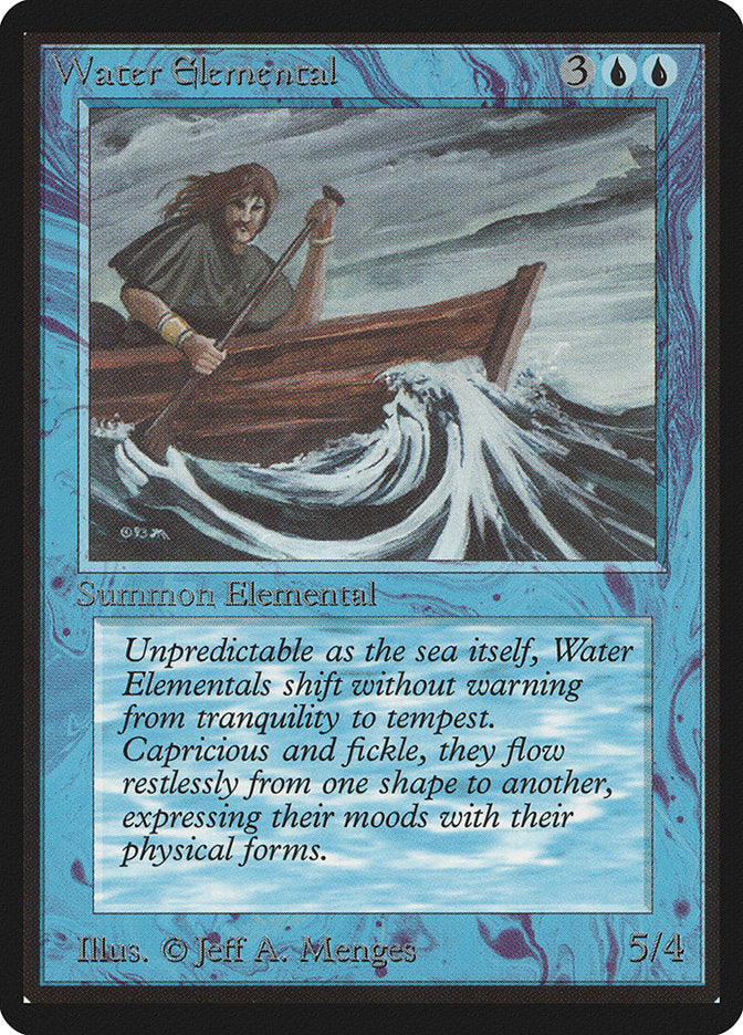 Elemental da Água / Water Elemental - Magic: The Gathering - MoxLand