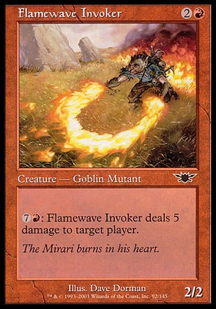 Invocador da Onda de Chamas / Flamewave Invoker - Magic: The Gathering - MoxLand