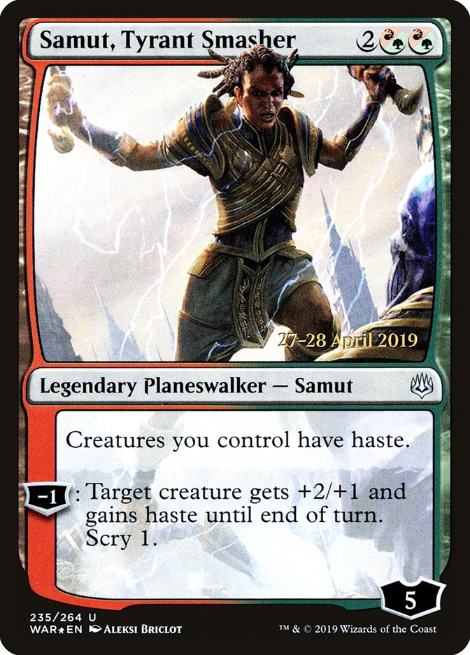 Samut, Esmagadora de Tiranos / Samut, Tyrant Smasher - Magic: The Gathering - MoxLand