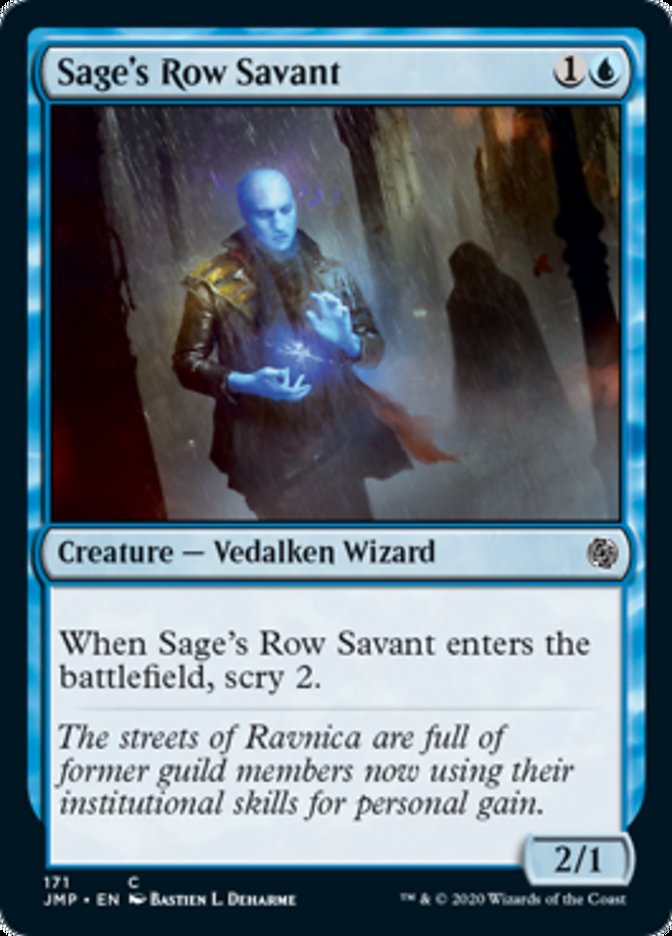 Erudito da Travessa da Sabedoria / Sage's Row Savant - Magic: The Gathering - MoxLand