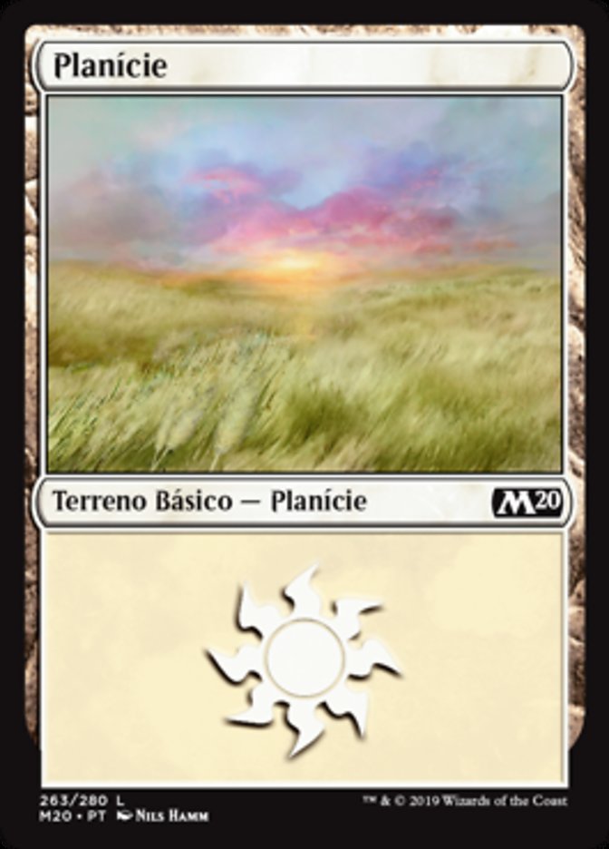 Planície / Plains - Magic: The Gathering - MoxLand