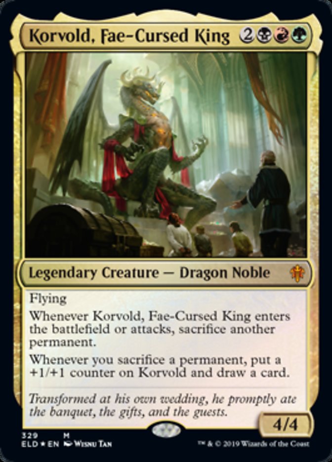 Korvold, Rei Maldito pelas Fadinas / Korvold, Fae-Cursed King - Magic: The Gathering - MoxLand