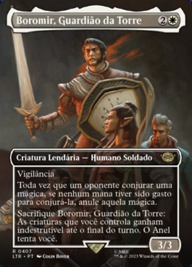 Boromir, Guardião da Torre / Boromir, Warden of the Tower - Magic: The Gathering - MoxLand