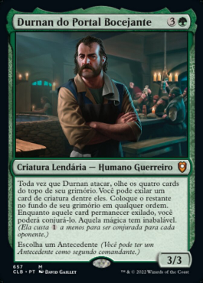 Durnan do Portal Bocejante / Durnan of the Yawning Portal - Magic: The Gathering - MoxLand