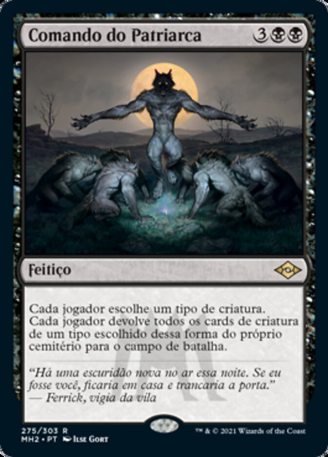 Comando do Patriarca / Patriarch's Bidding - Magic: The Gathering - MoxLand