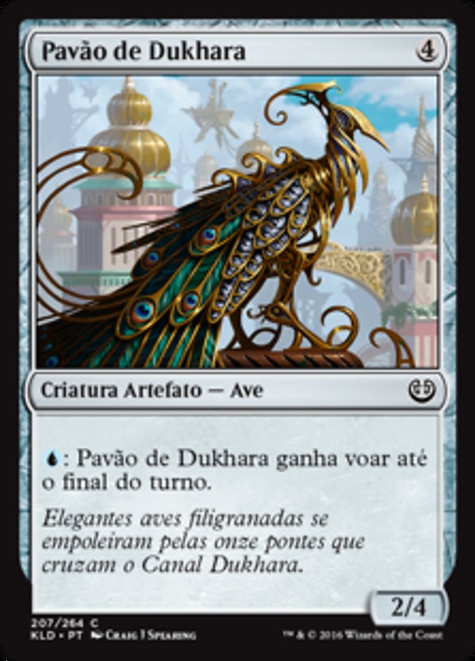 Pavão de Dukhara / Dukhara Peafowl - Magic: The Gathering - MoxLand