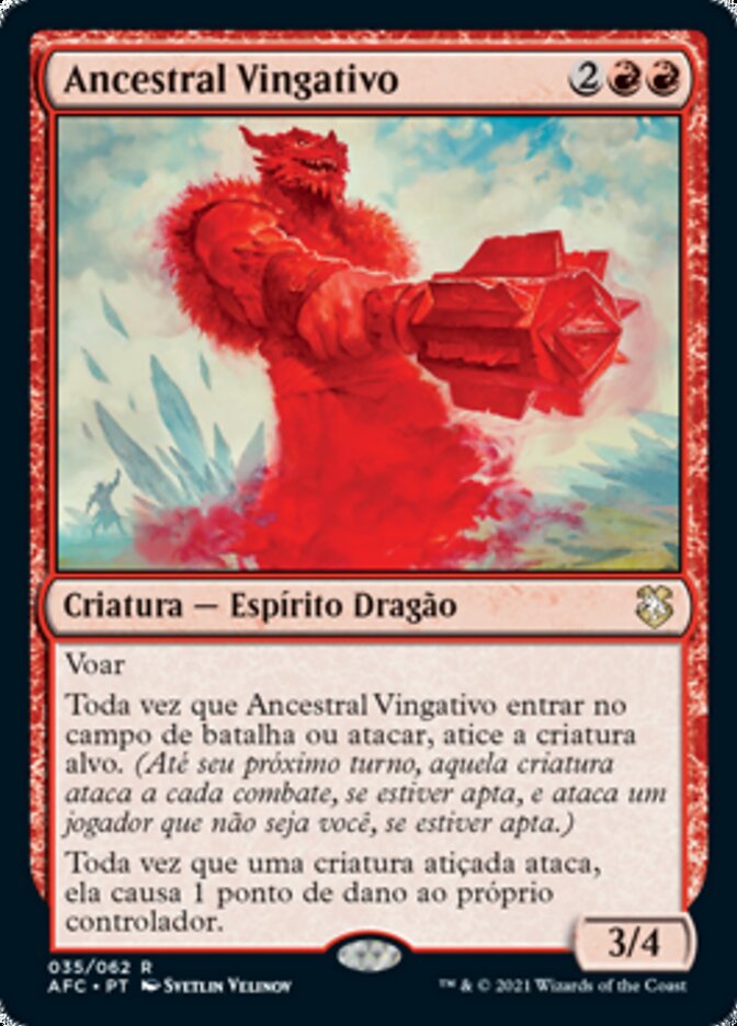 Ancestral Vingativo / Vengeful Ancestor - Magic: The Gathering - MoxLand