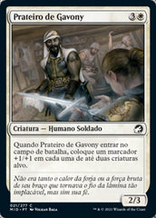 Prateiro de Gavony / Gavony Silversmith - Magic: The Gathering - MoxLand