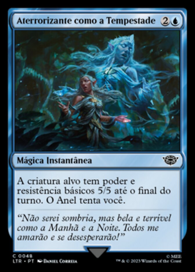 Aterrorizante como a Tempestade / Dreadful as the Storm - Magic: The Gathering - MoxLand