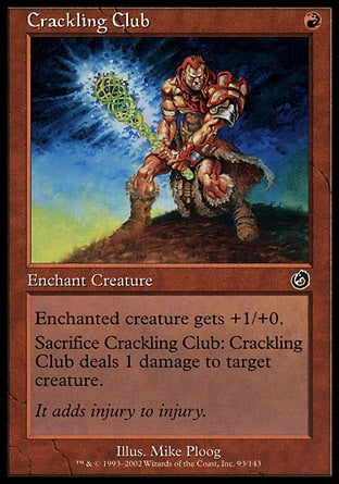 Clava Crepitante / Crackling Club - Magic: The Gathering - MoxLand