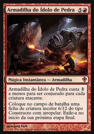 Armadilha do Ídolo de Pedra / Stone Idol Trap - Magic: The Gathering - MoxLand