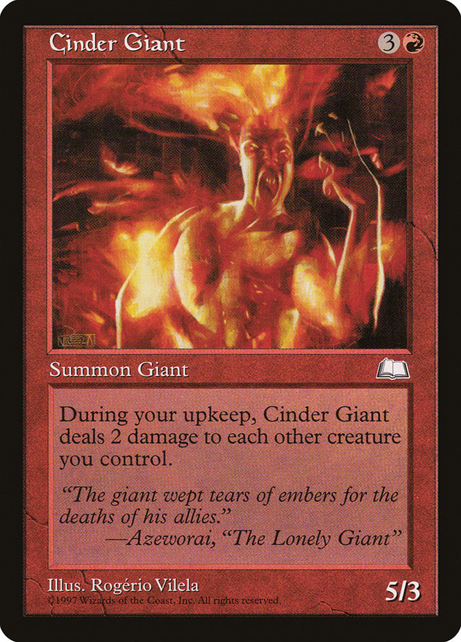 Gigante de Brasas / Cinder Giant - Magic: The Gathering - MoxLand