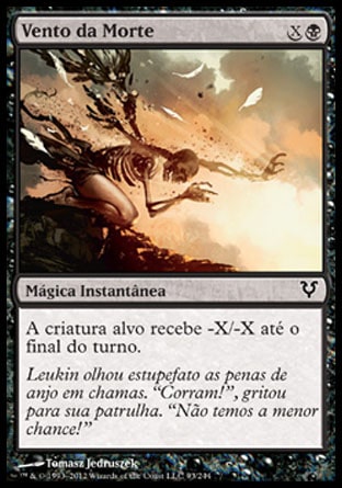 Vento da Morte / Death Wind - Magic: The Gathering - MoxLand