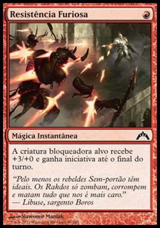 Resistência Furiosa / Furious Resistance - Magic: The Gathering - MoxLand