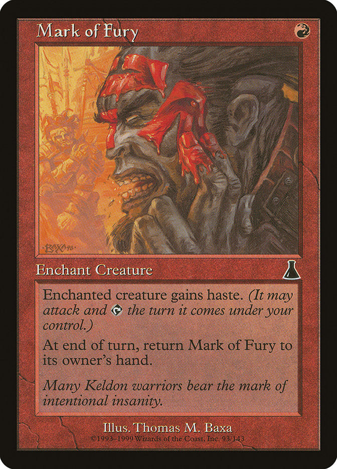 Marca da Fúria / Mark of Fury - Magic: The Gathering - MoxLand