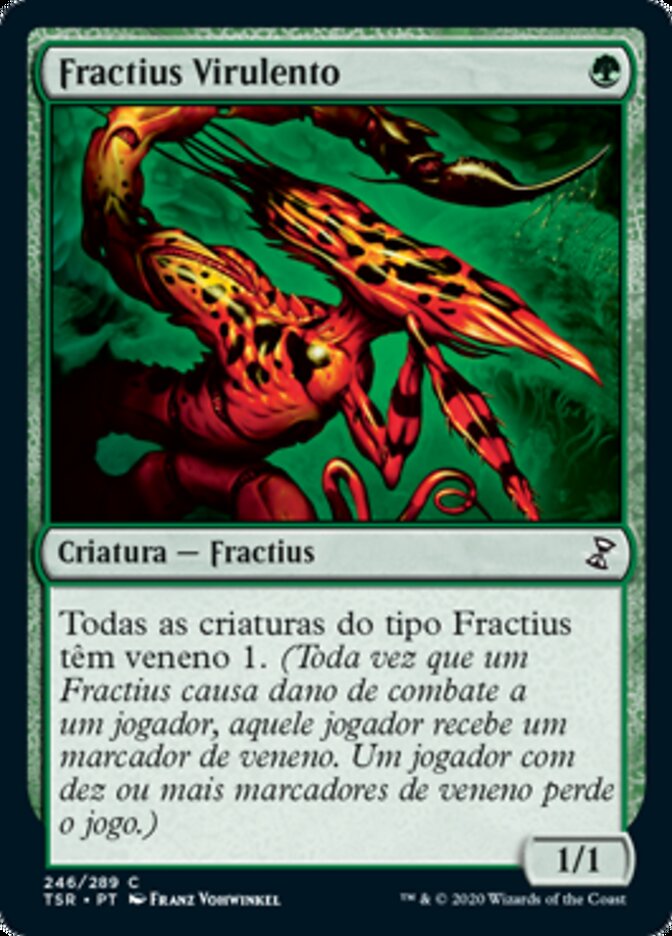 Fractius Virulento / Virulent Sliver - Magic: The Gathering - MoxLand