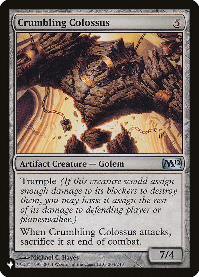 Colosso Desmoronado / Crumbling Colossus - Magic: The Gathering - MoxLand